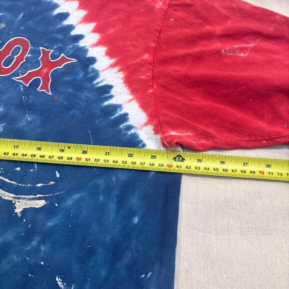 Vintage 90s Lee Sport Boston Red Sox tie dye single stitch graphic tee - Picture 4 of 7